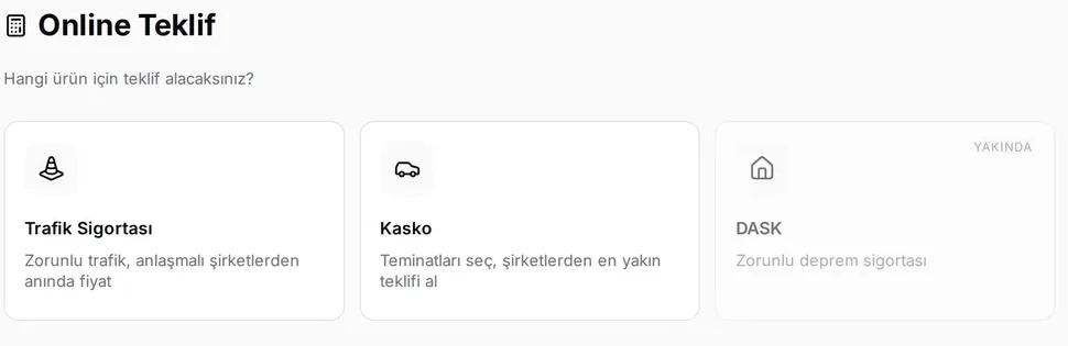 AcenteDestek: Teklifin başlangıç noktası