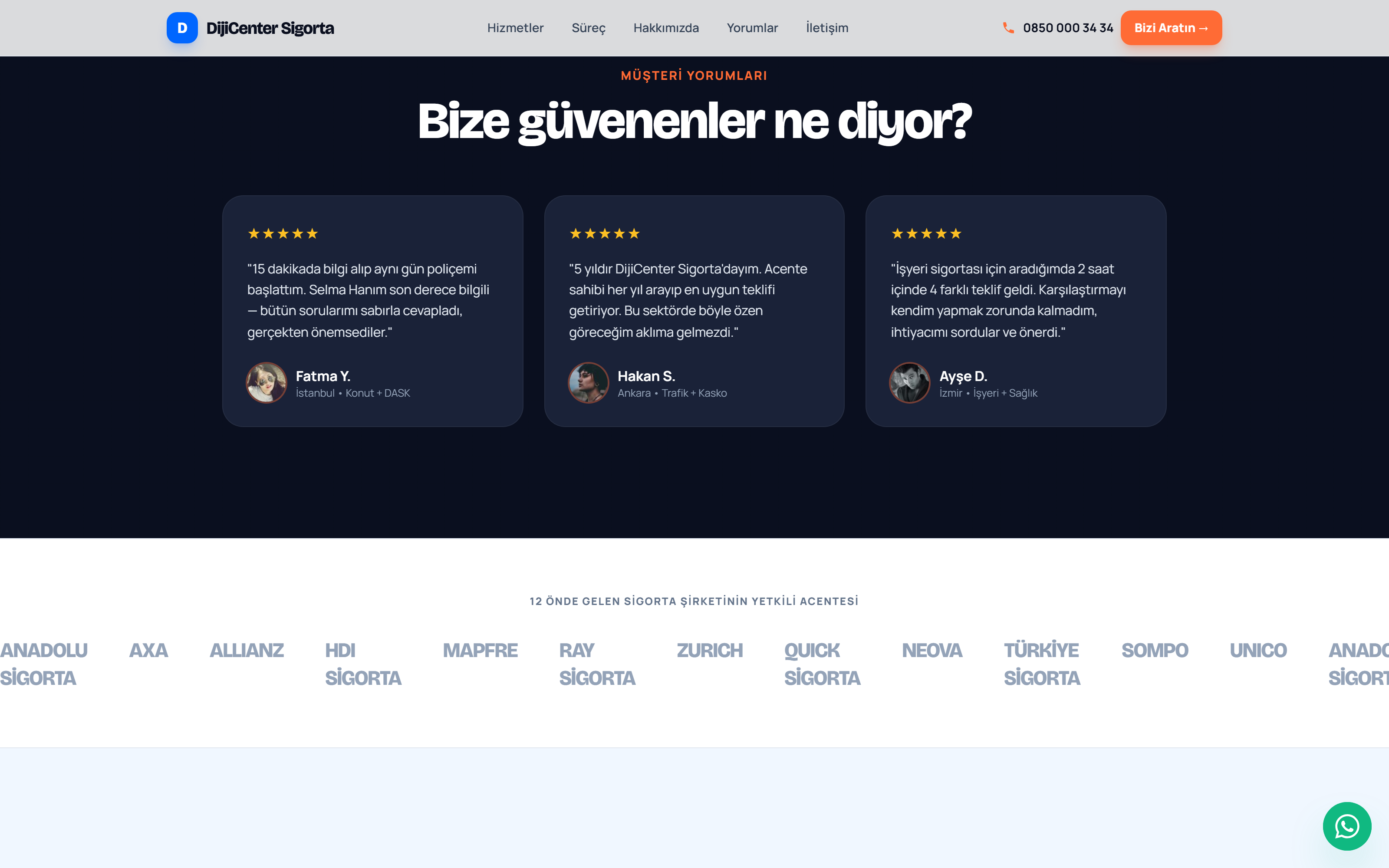 Paket / hizmet kapsamı ve teklif alanı