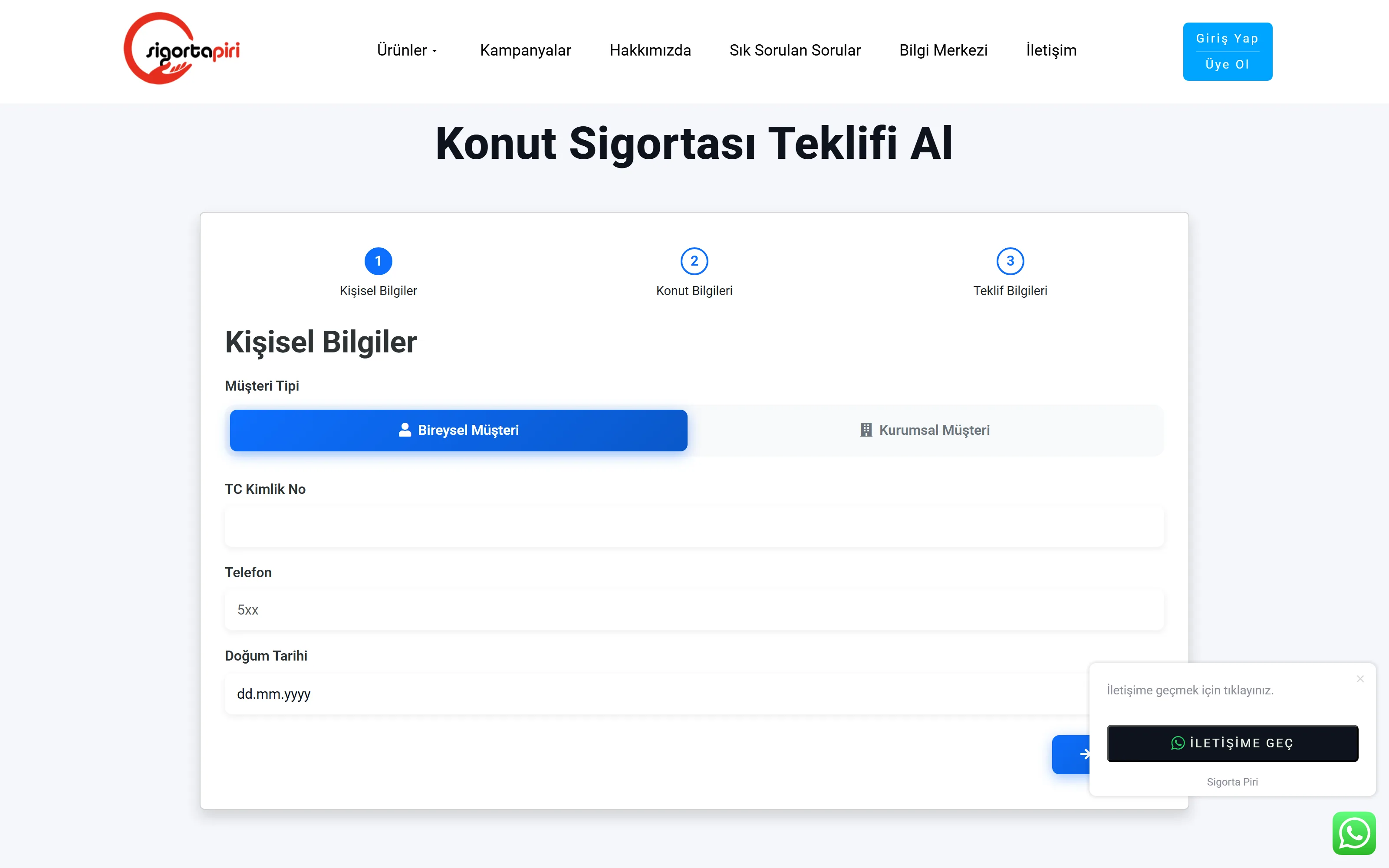 Konut sigortası — DASK ve ek teminatlar